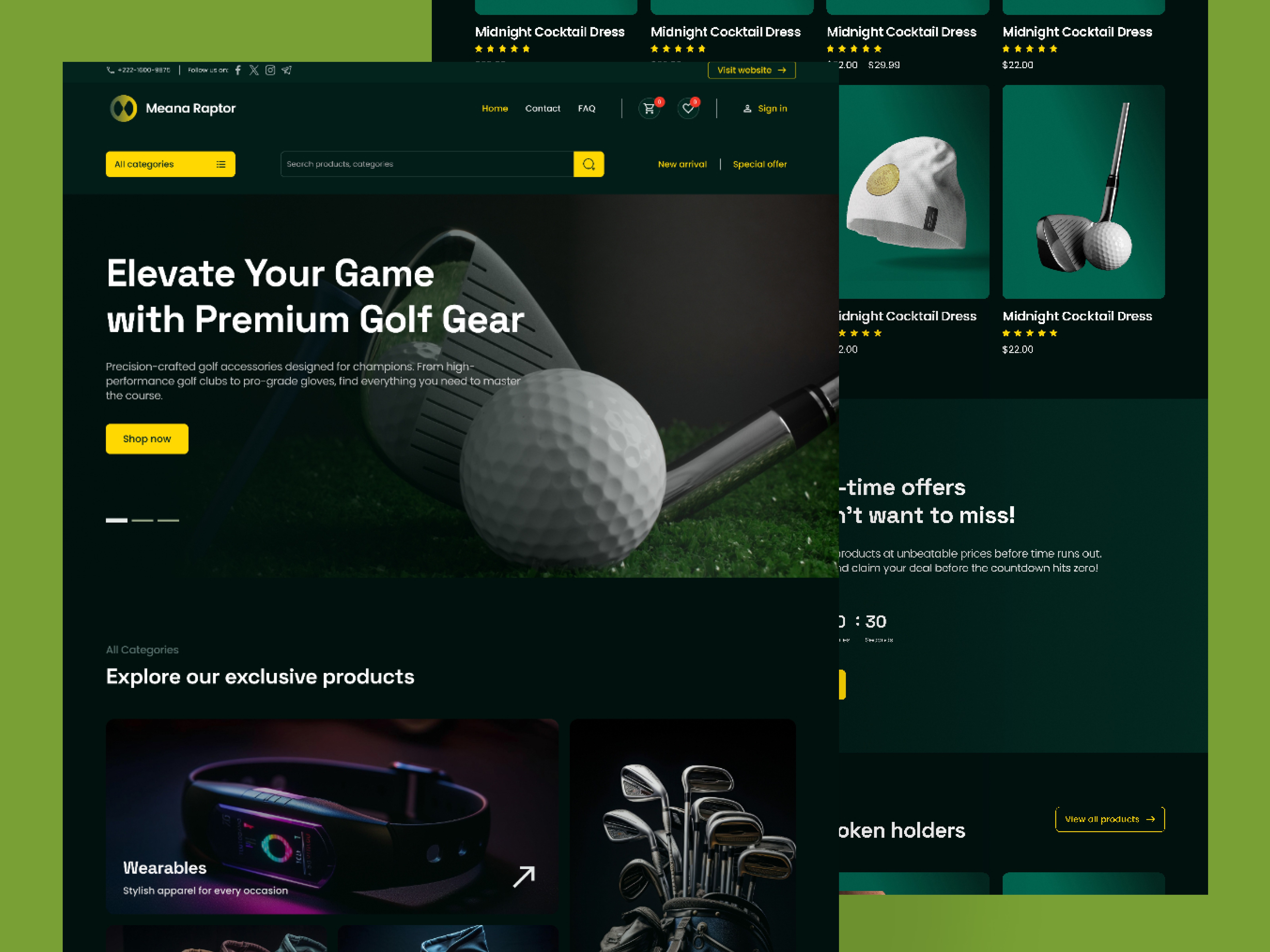 Meana Raptor_Shopping E-commerce platform