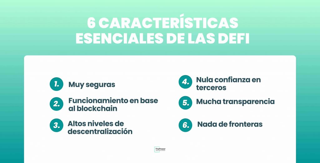 6 características escenciales de las defi