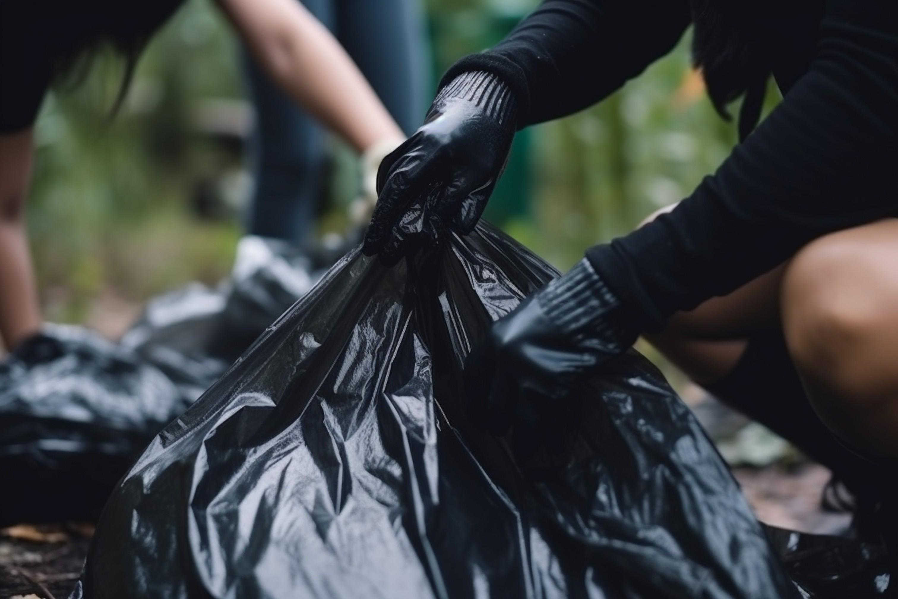 modern dark blue interior with men