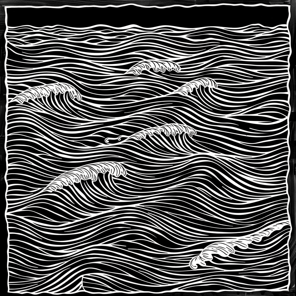 Black and white avatar