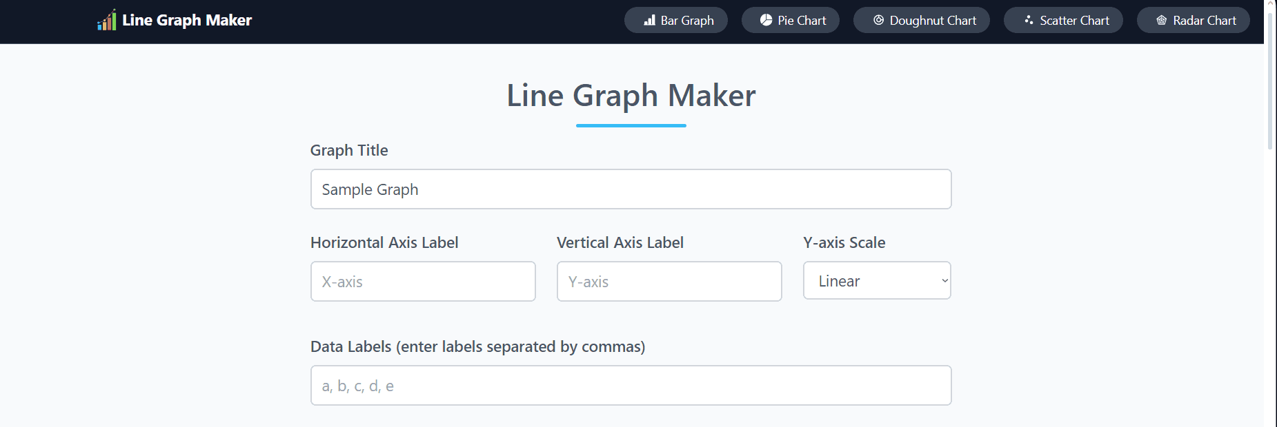 line graph maker