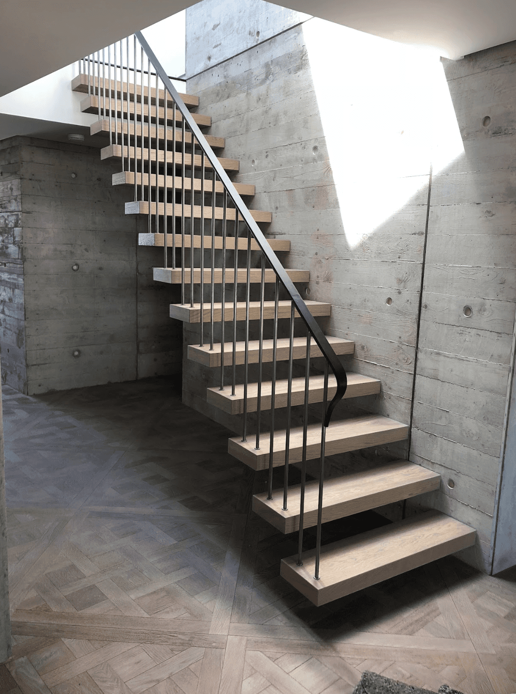 Some custom built stairs