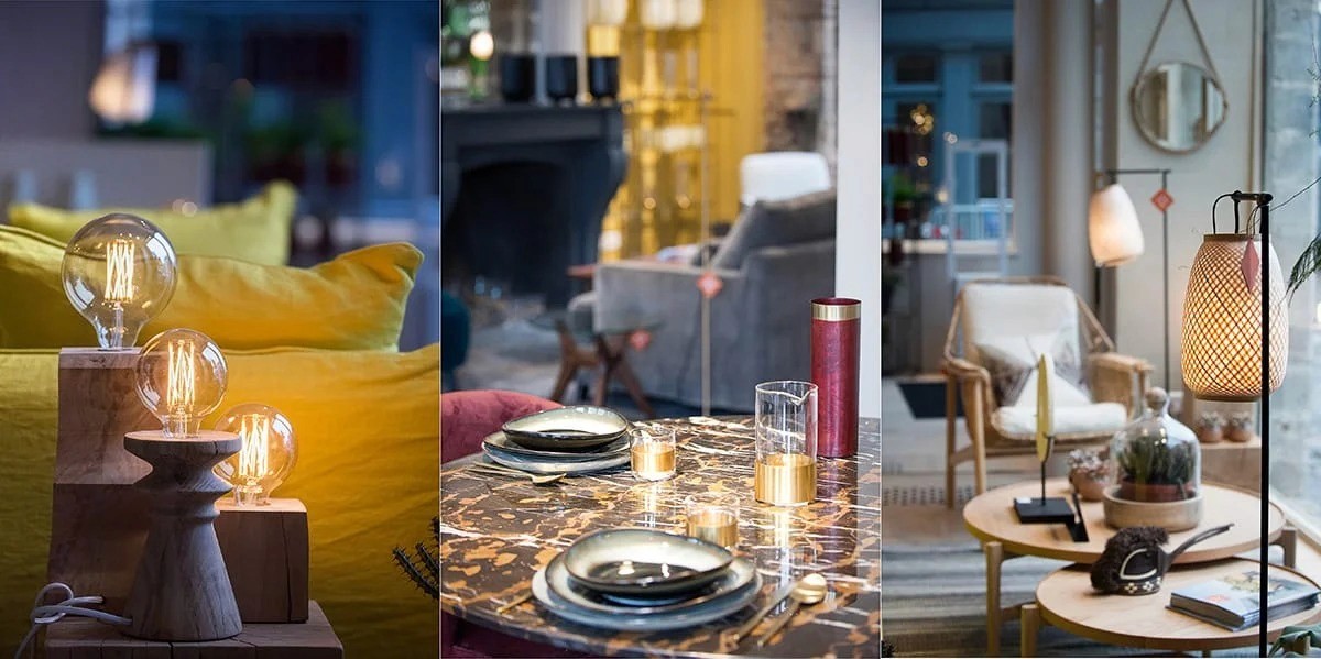 clichés plan rapproché d'obets décoratifs magasin ammeublement  — photo design intérieur Lille | Anteale Yann Manac’h 2025