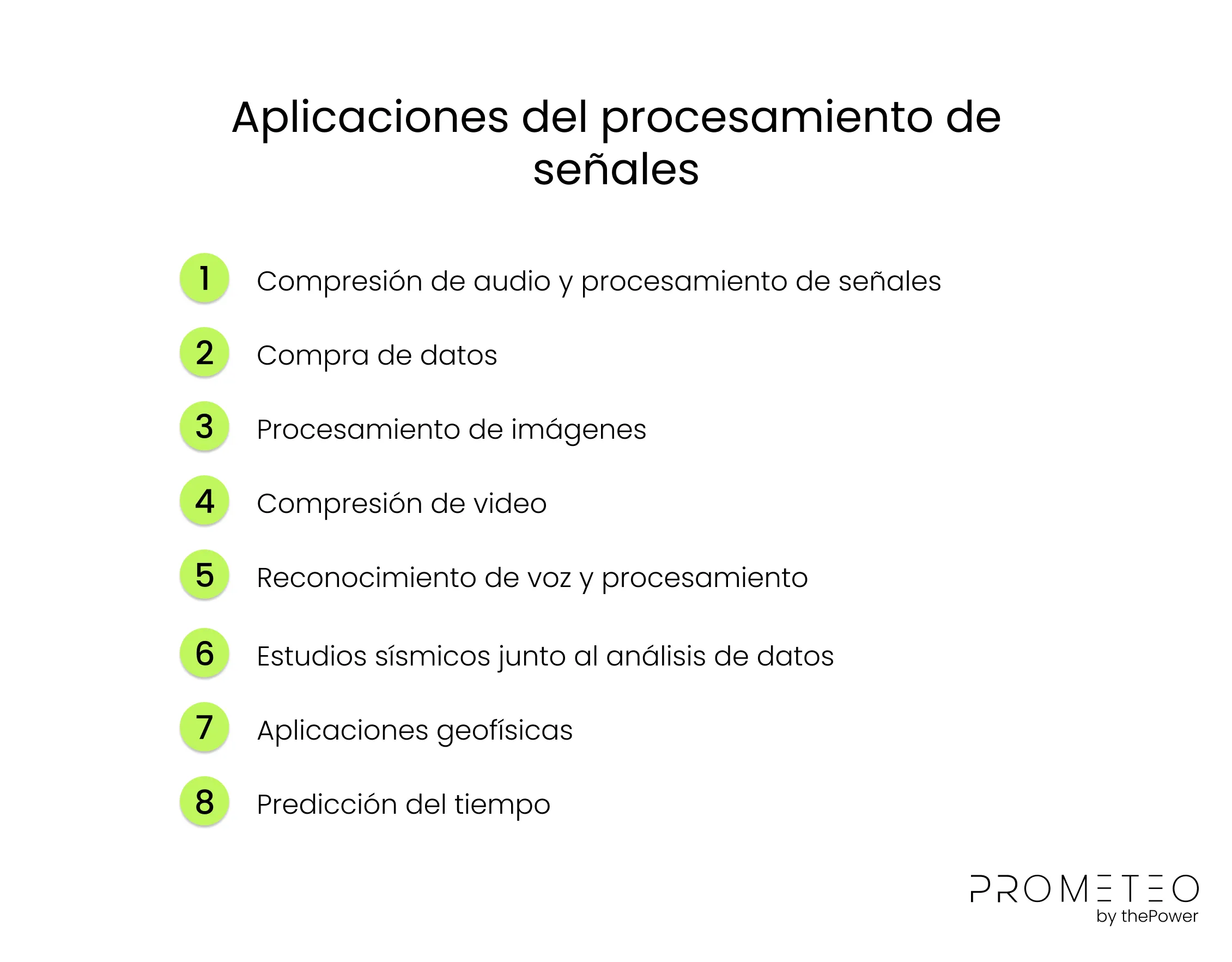 Aplicaciones del procesamiento de señales