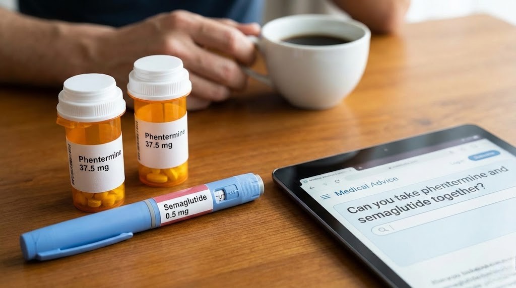 Can you take phentermine and semaglutide together