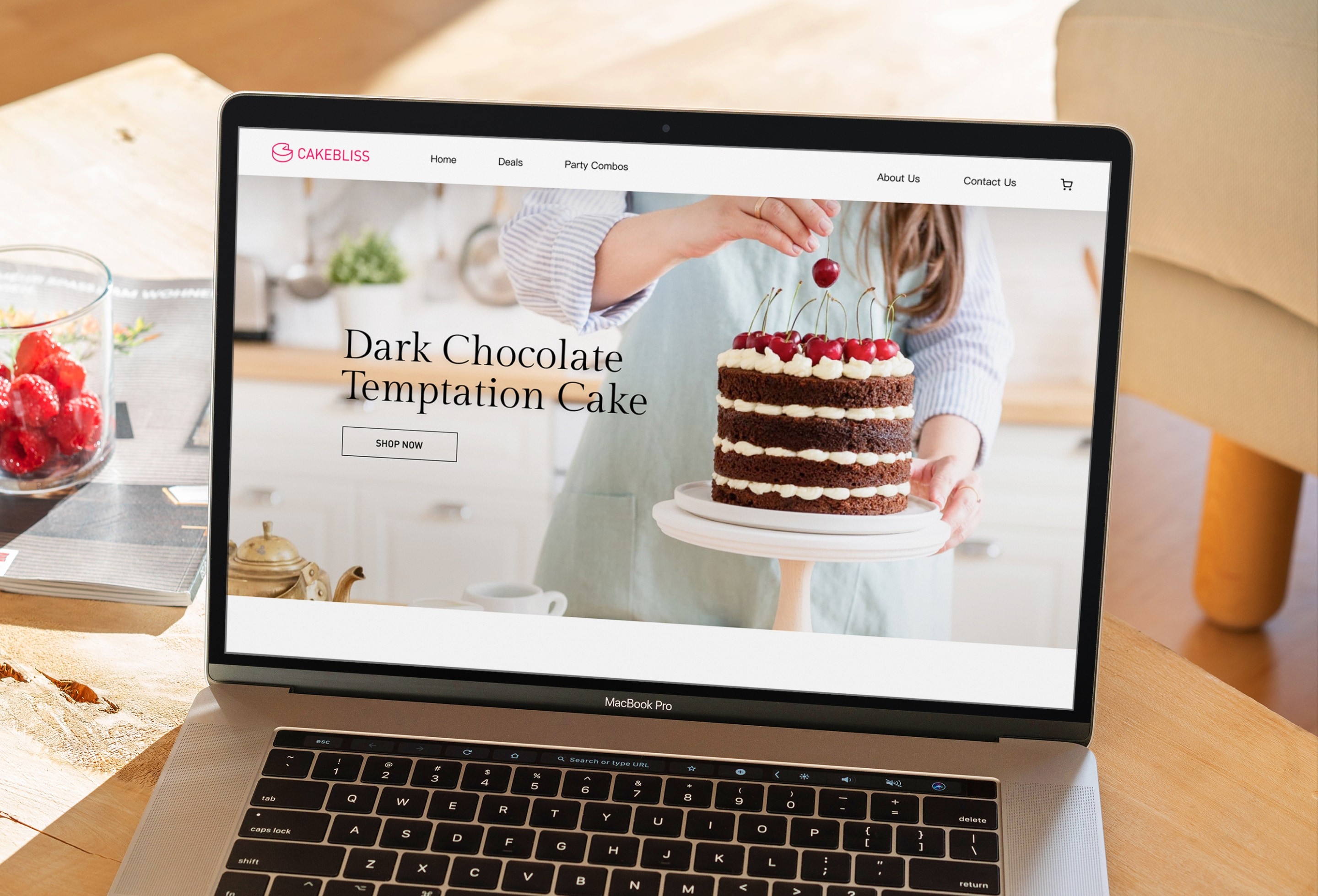 蛋糕店网站设计