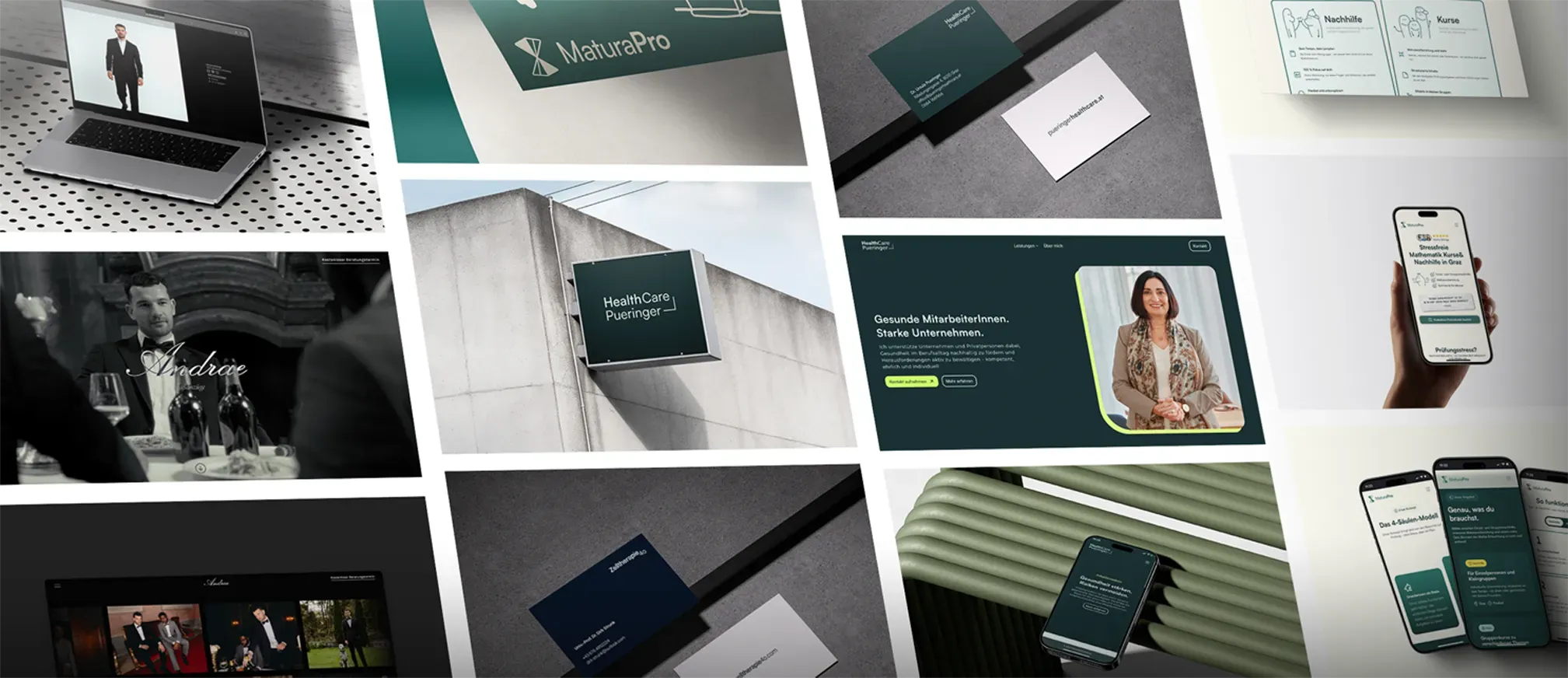 Sammlung der Projeket von Base and Beyond.