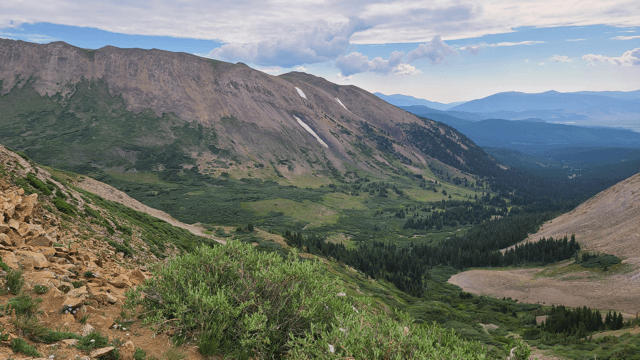 photo of colorful Rocky Mountain landscape