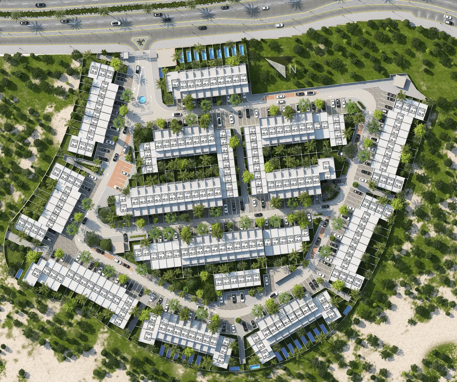 verdana ii master plan location dip