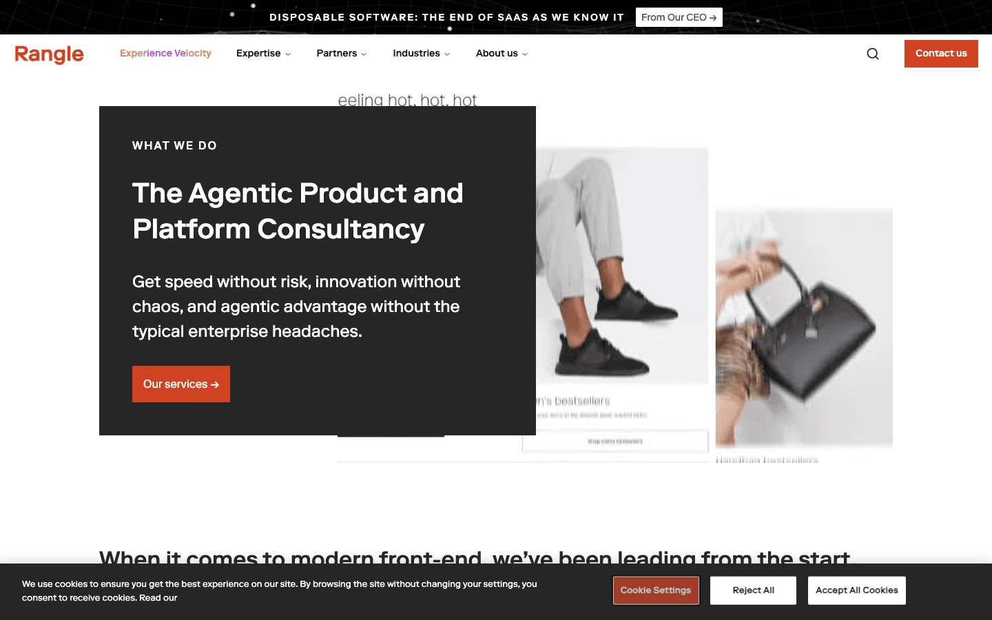 Rangle.io: Enterprise digital transformation, frontend expertise, design systems listed among the best edtech product design agencies for edtech expertise