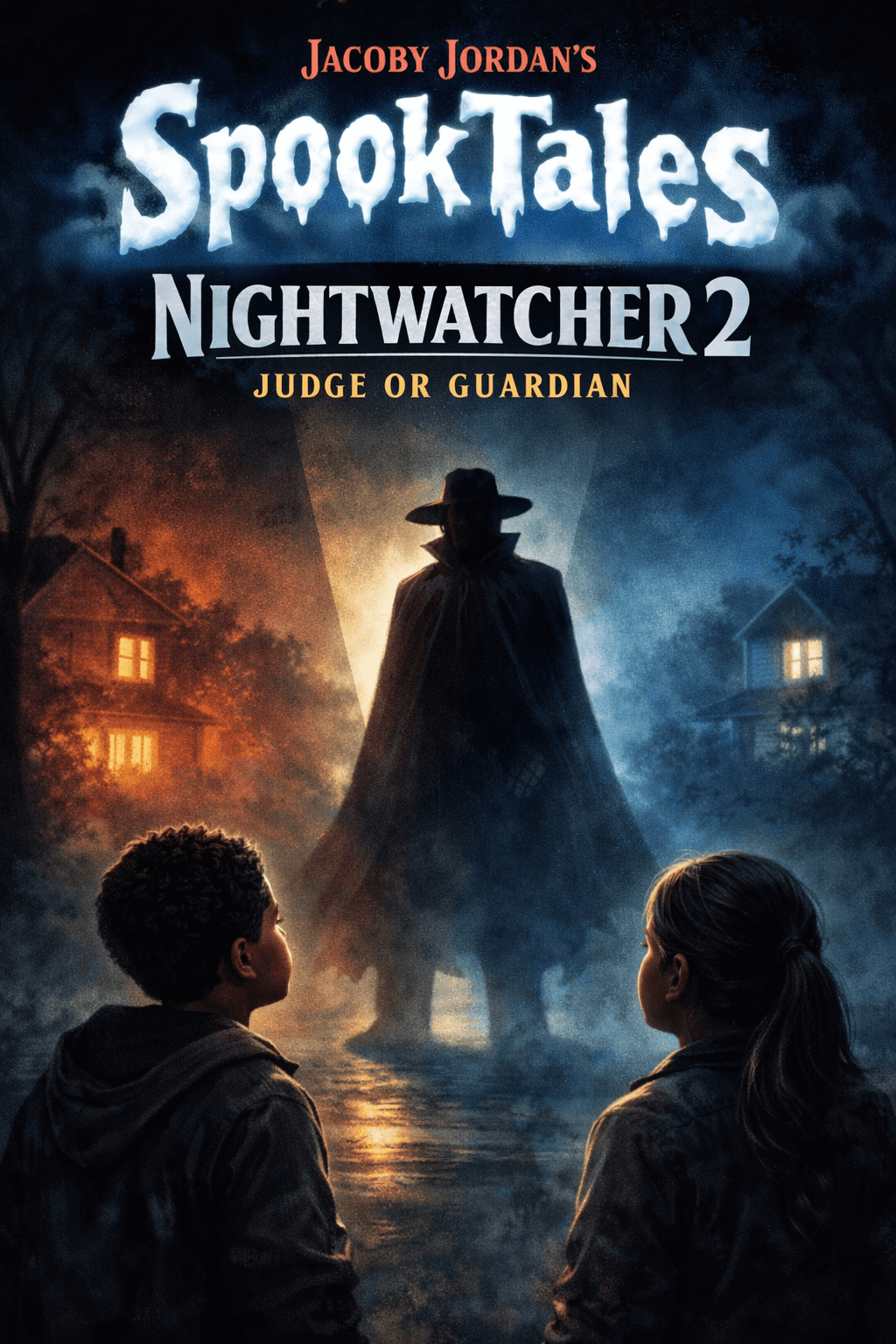 Silhouetted agapanthus flowers against a gradient sky.