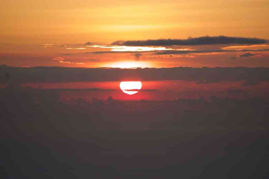 Sunrise from Mount Batur