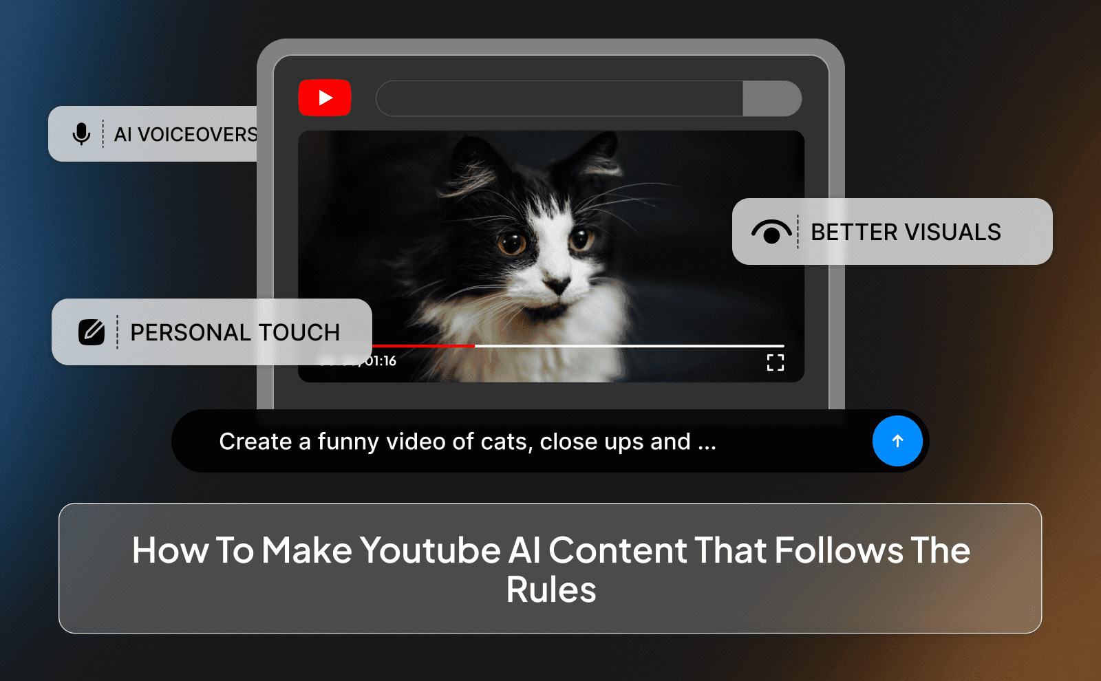 How to make Youtube AI content that follows the rules