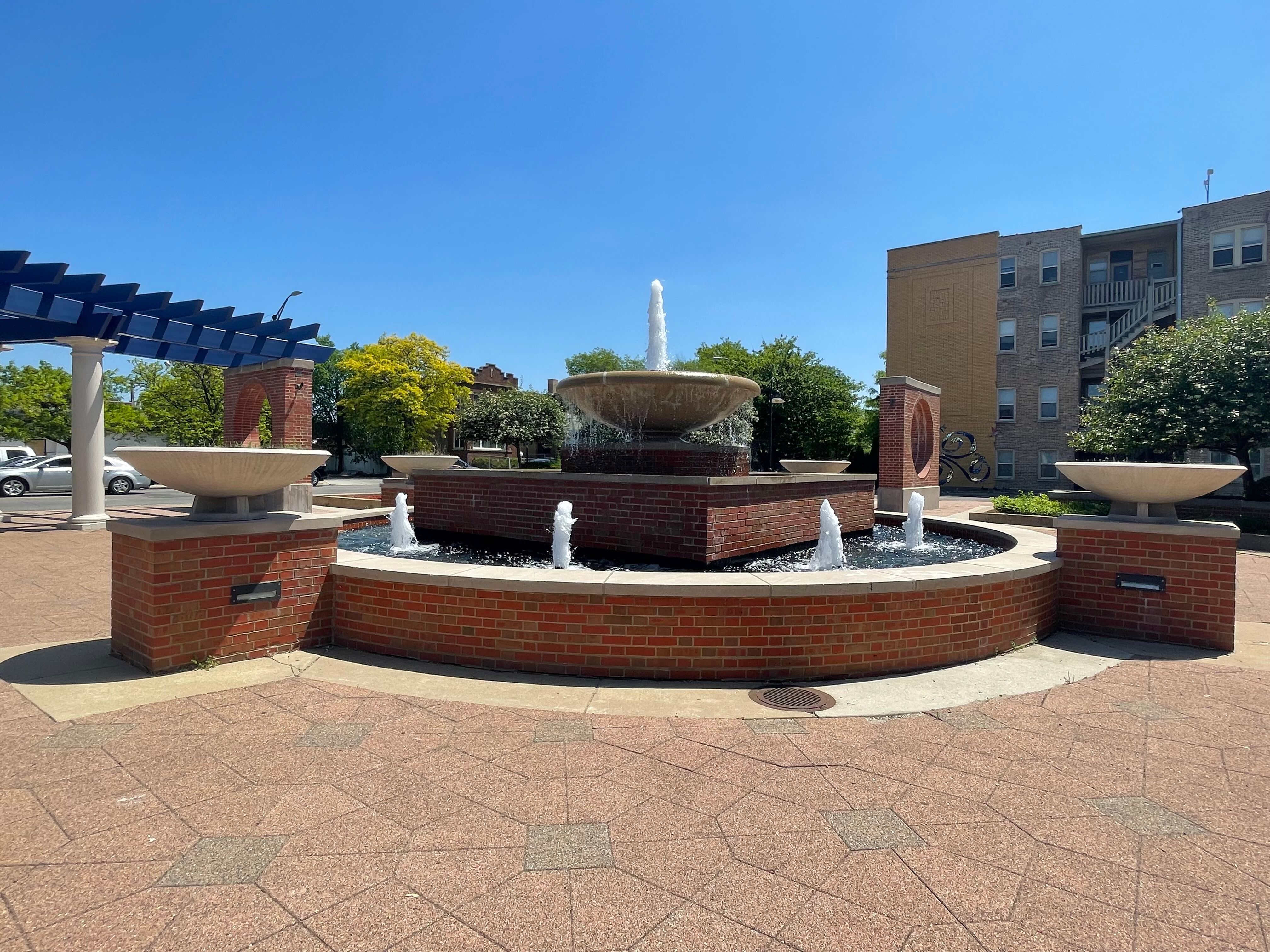 outdoor fountain