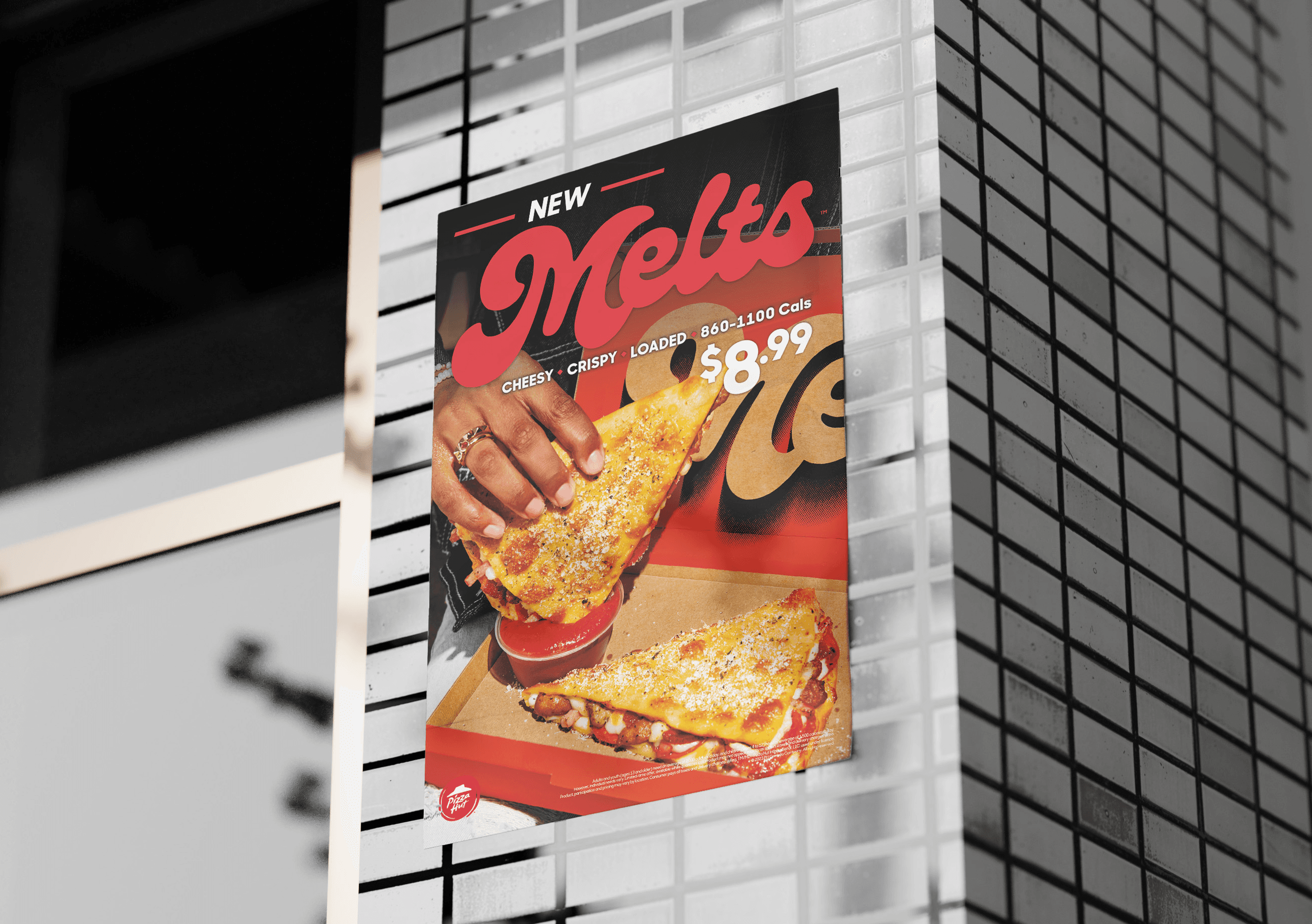 Pizza Hut Poster Mockup