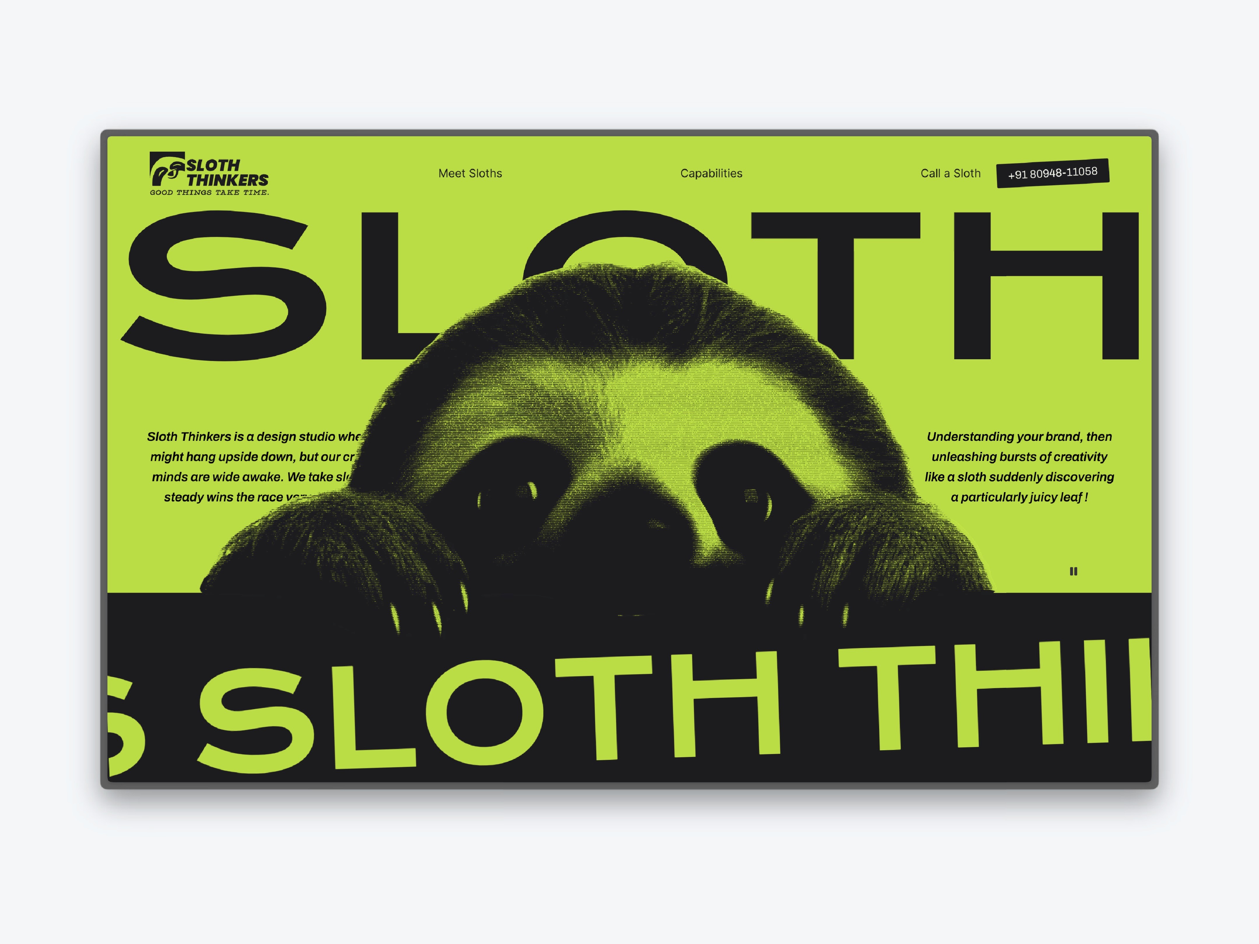 Kartik Galhotra | Sloth Thinkers | Sloth Thinker's Website Development Project