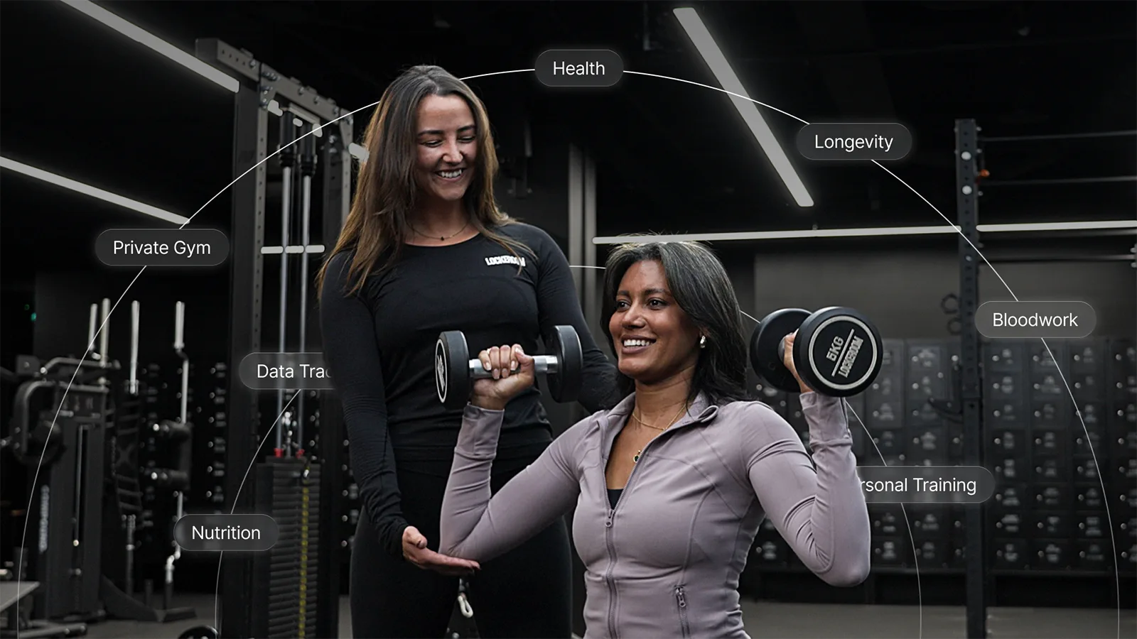 Lockeroom executive personal training with data-driven programs, nutrition coaching and bloodwork