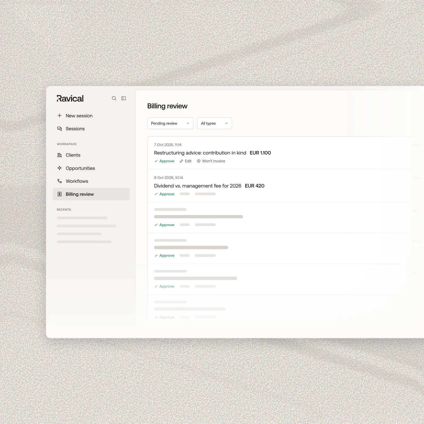 Ravical-Context connector - Client Memory Engine