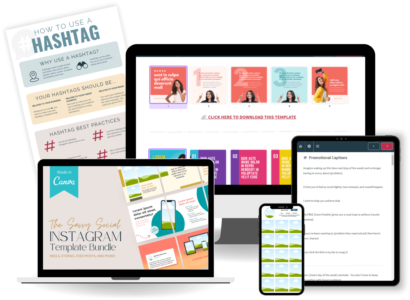 Instagram Template Bundle artwork