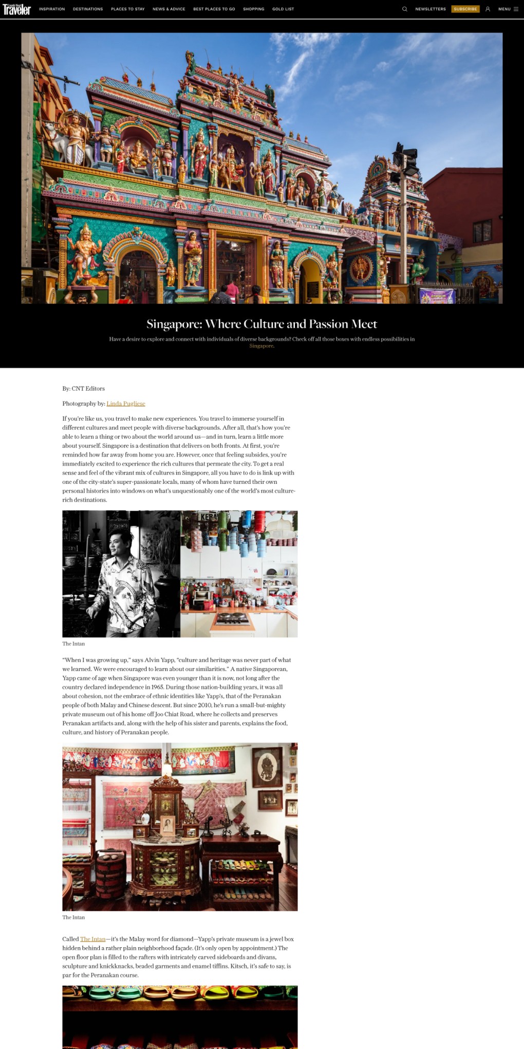 Screenshot of the article