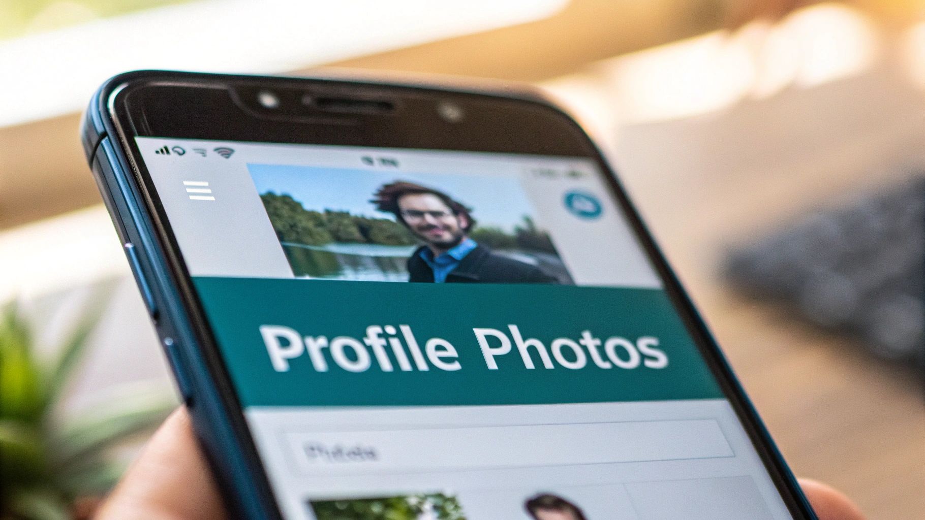 A designer working on a laptop, optimising a single image post for LinkedIn.