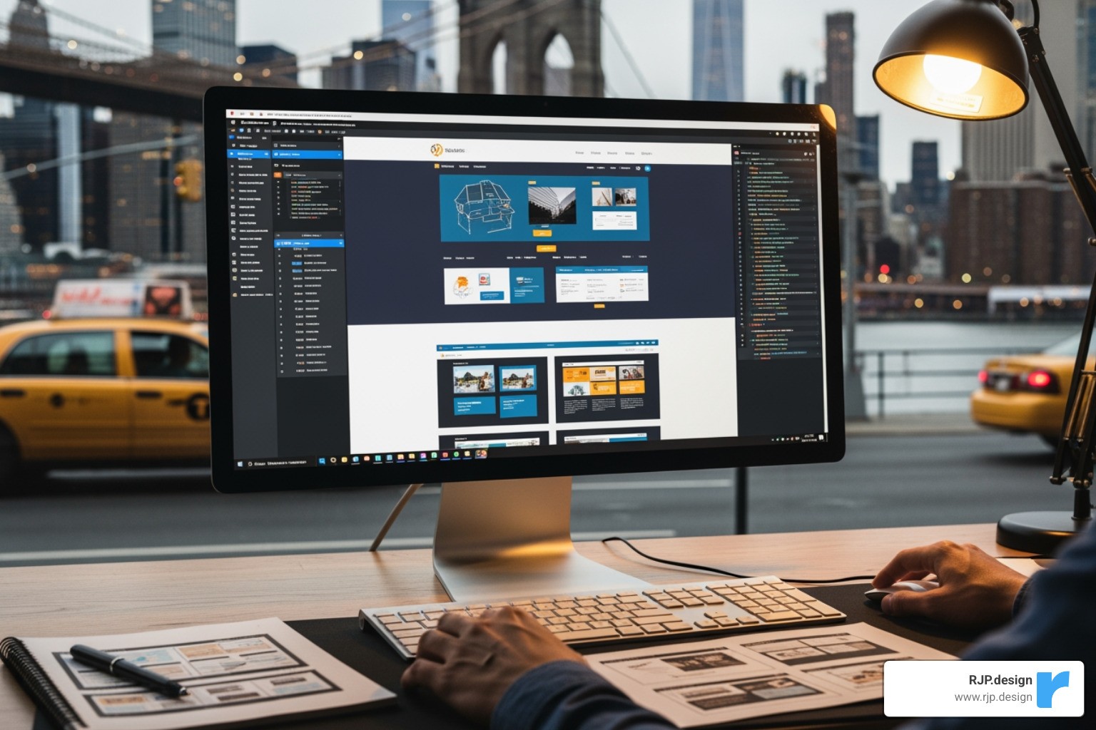 Website with engaging micro-animations or a dark mode feature - nyc custom web design