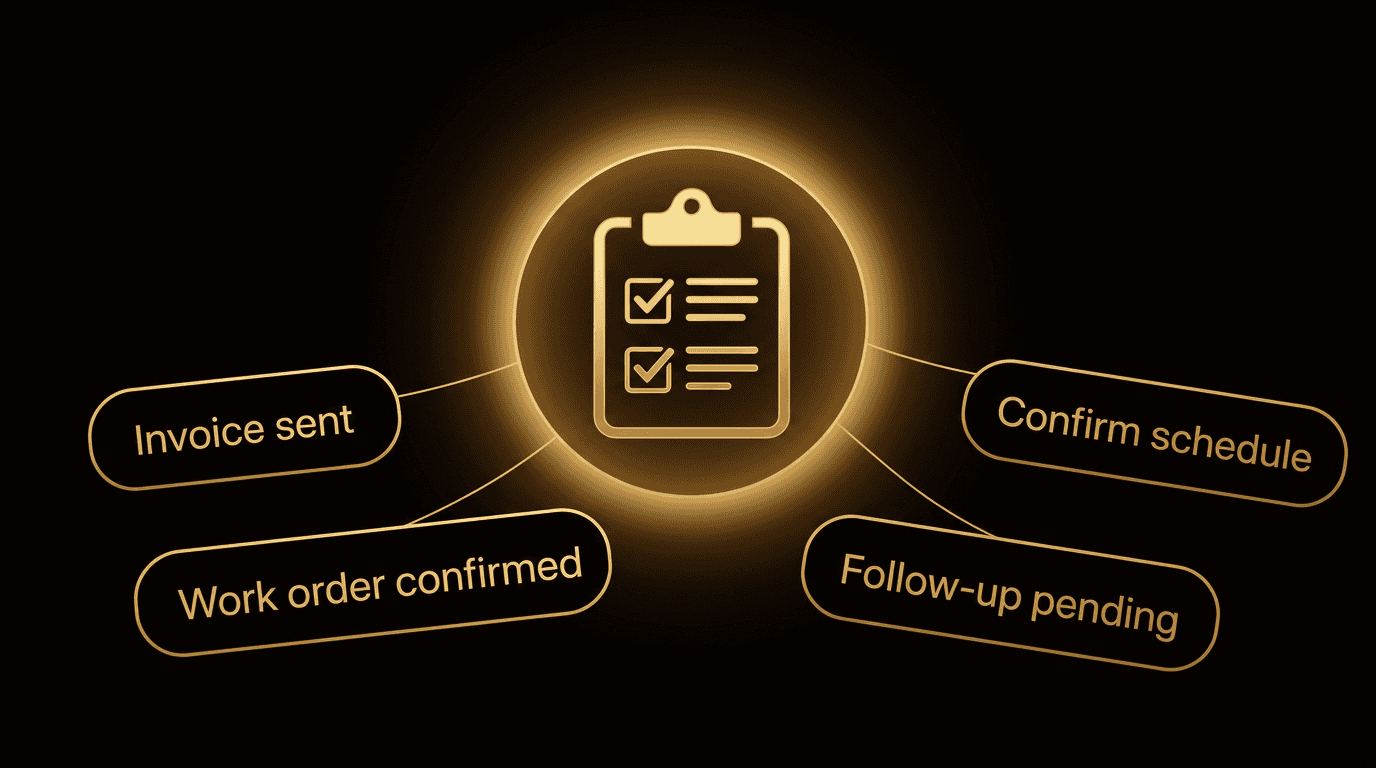 AI suggesting actions like "Optimize onboarding flow" and "Raise pricing tier" based on user data.