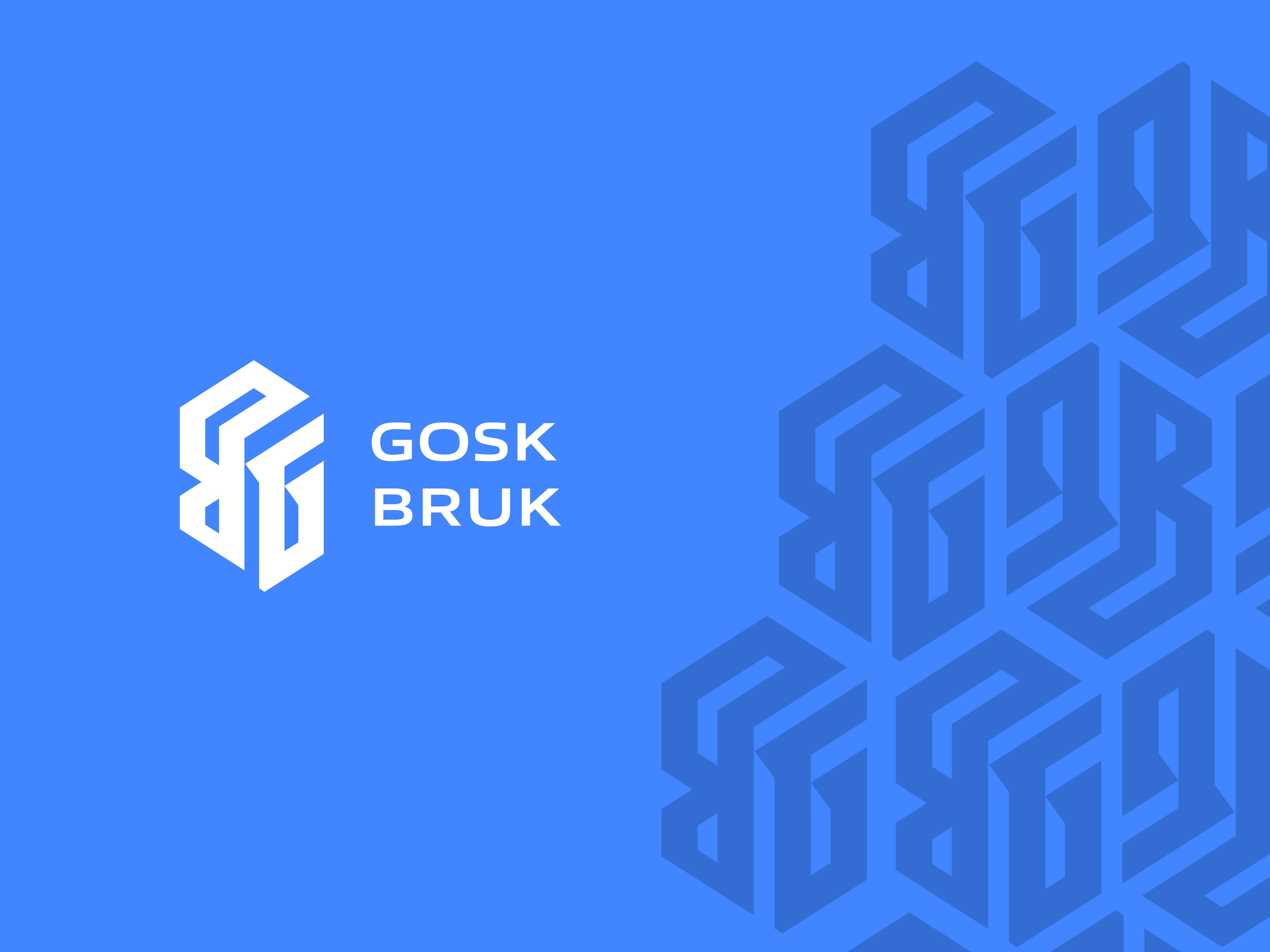 Gosk Bruk logo pattern