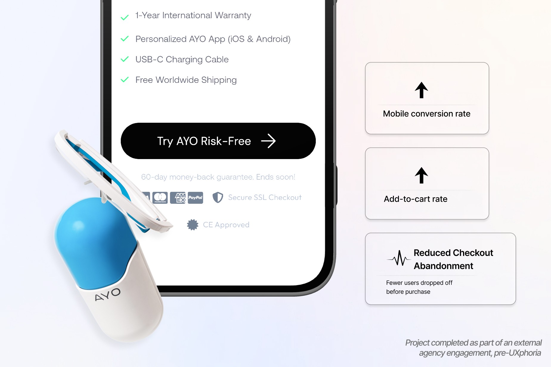 Conversion lift achieved through structured UX strategy