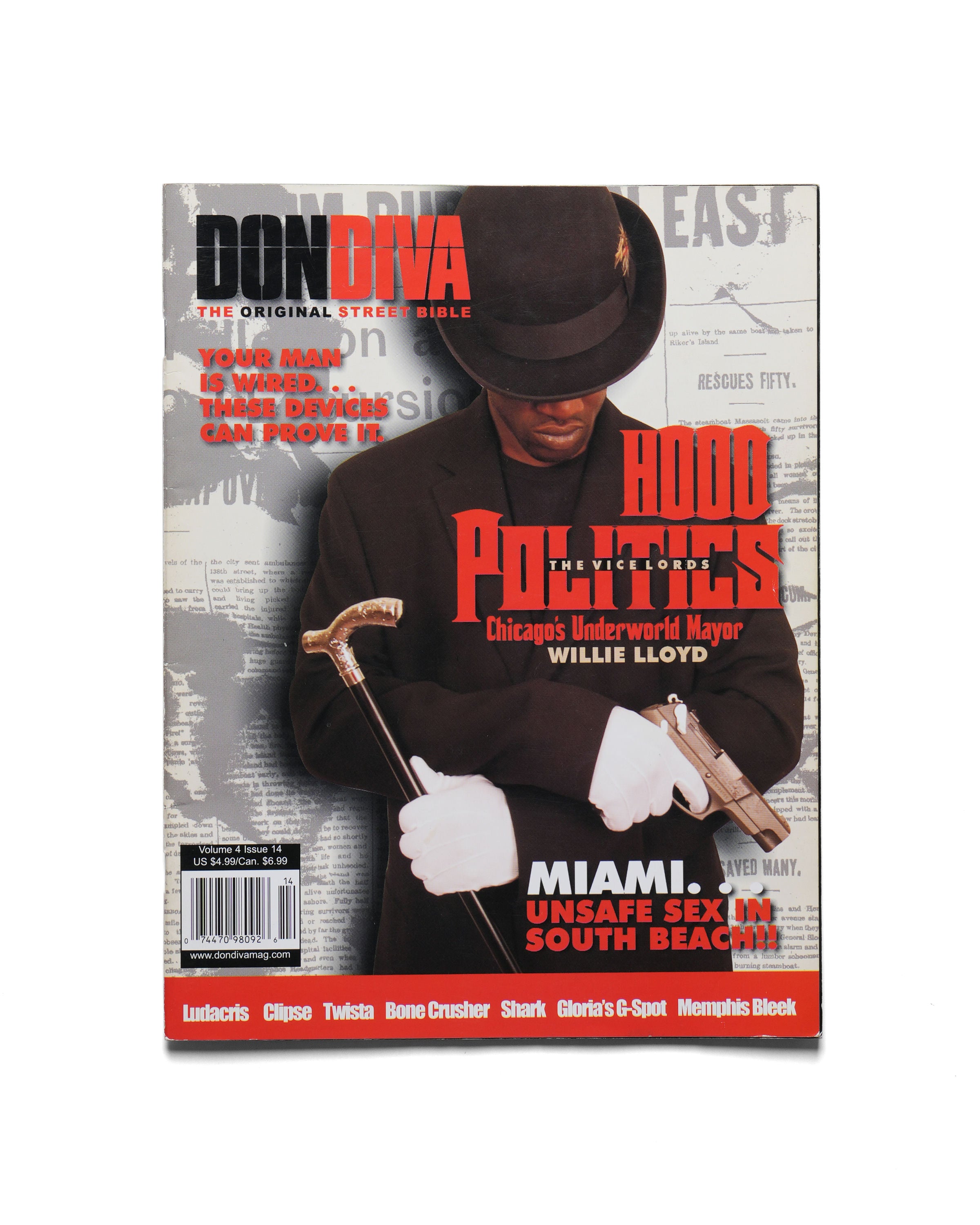 Don Diva - Volume 4 - Issue 14 2003 - Back Cover