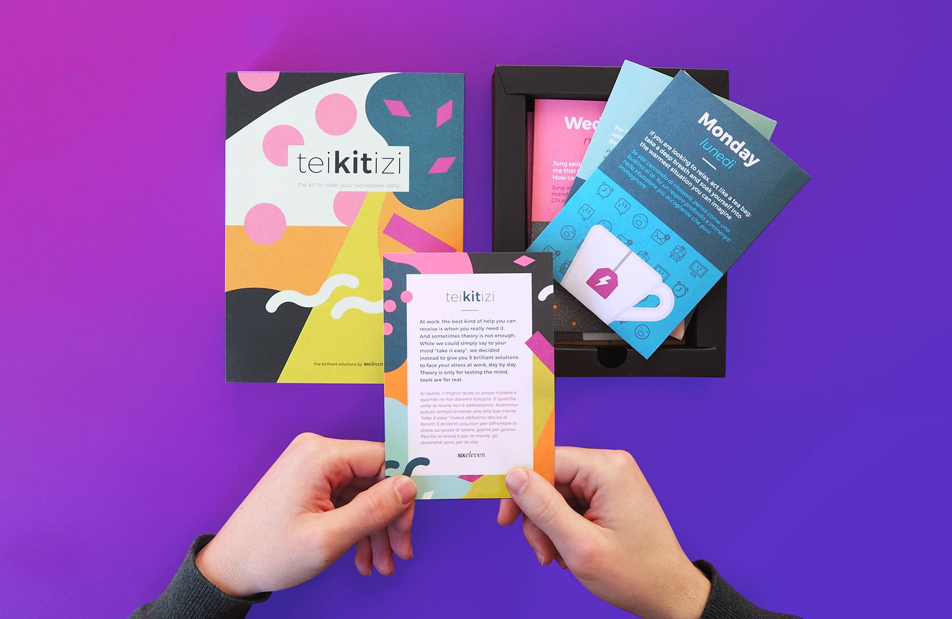 teikitizi - foto frontale del box aperto