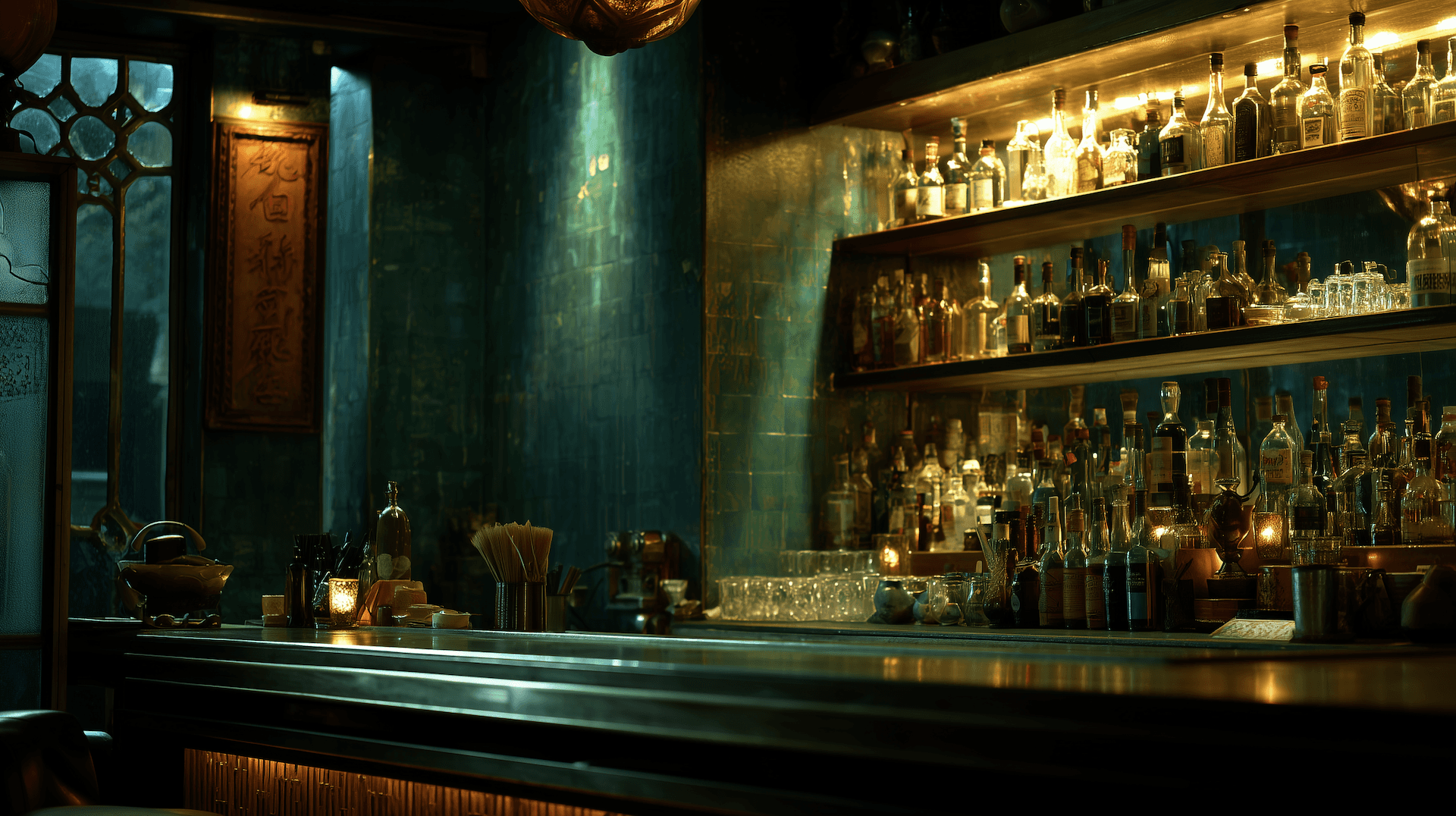 Ariel shot of the courts