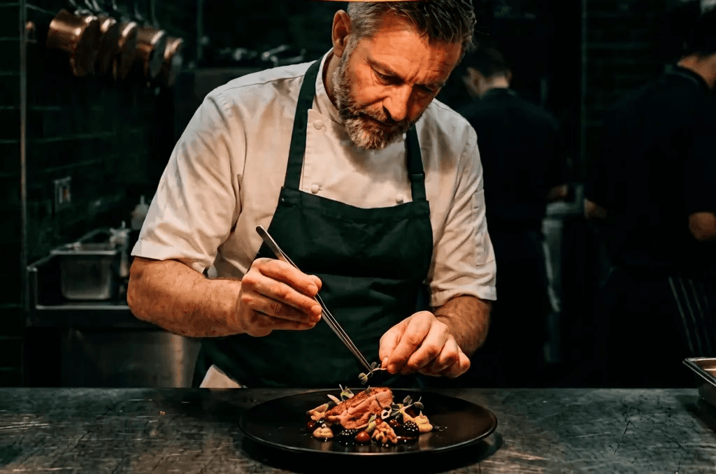 Portrait of Vesper's head chef