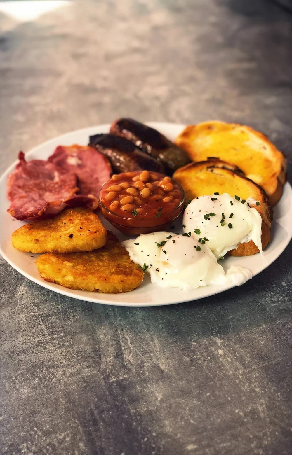 English breakfast fry up