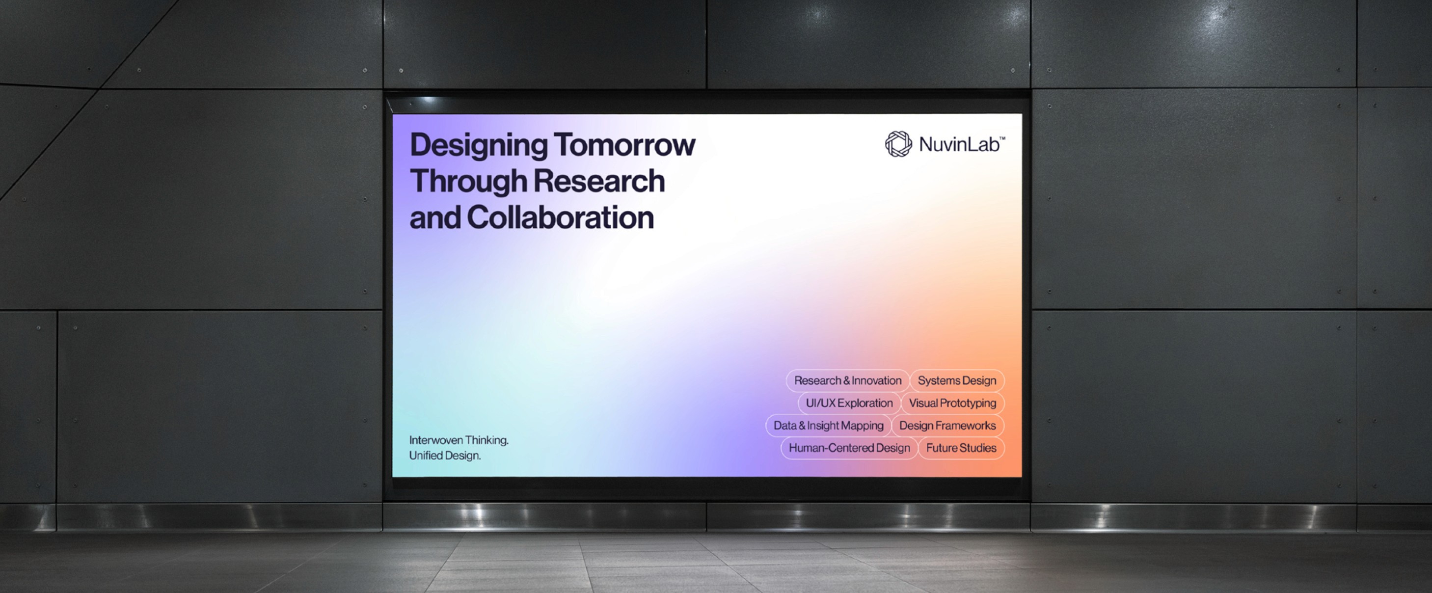 Banner design Nuvin by Typefool