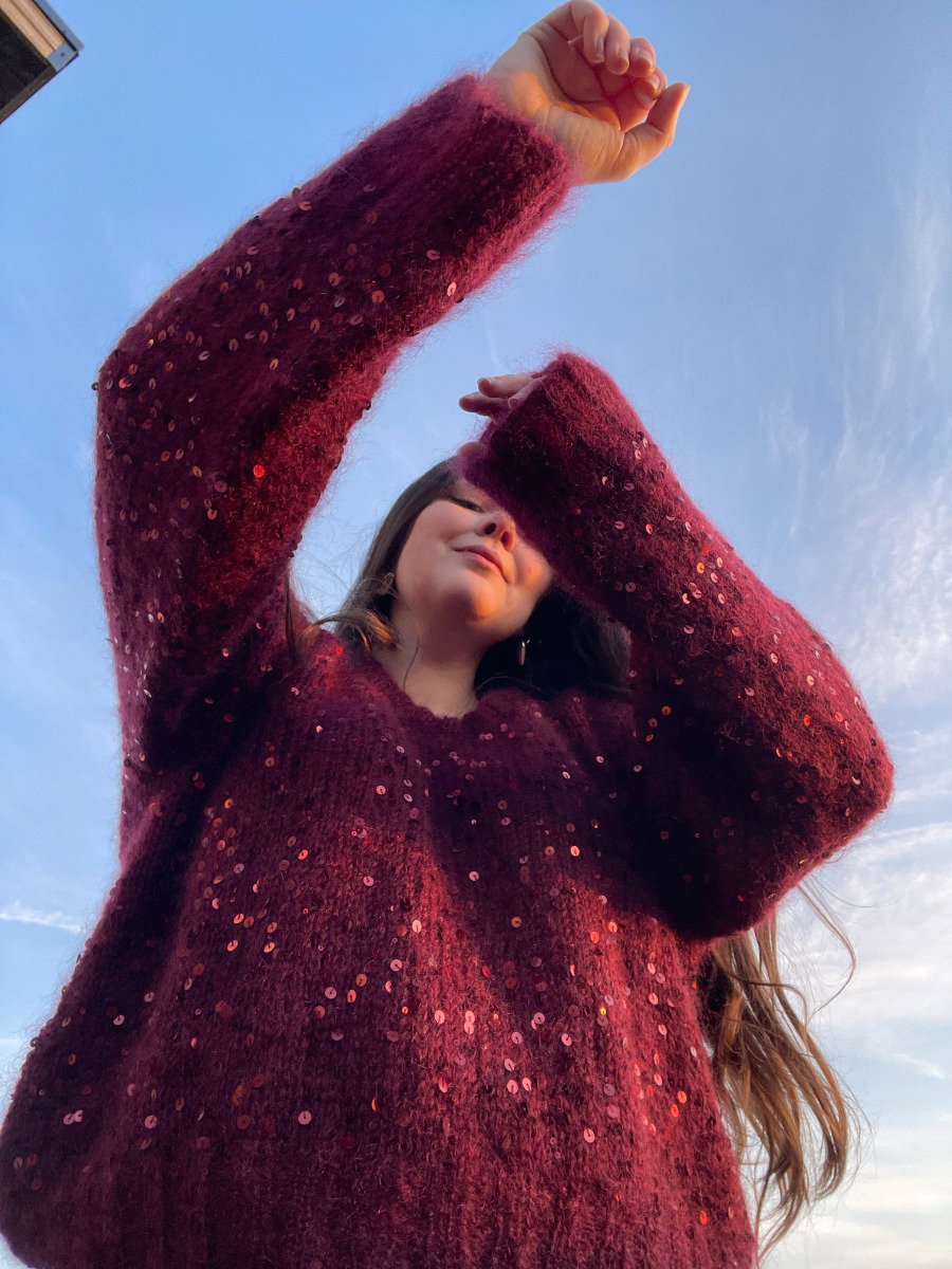 Disco Sweater knitting pattern, photo 4