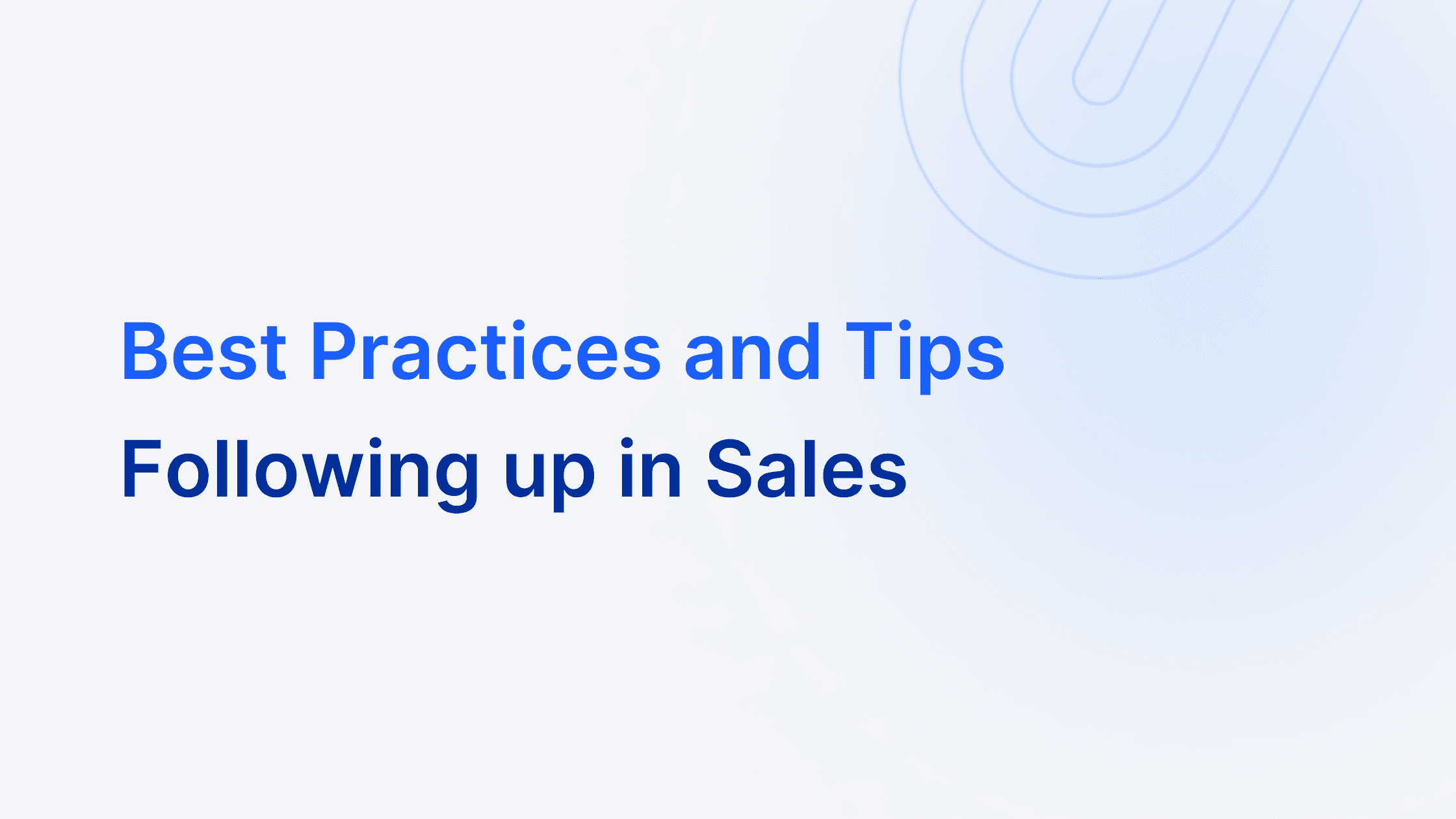 klipy blog best practices and tips for following up