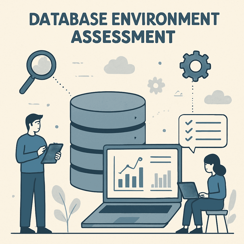Database environment assessment illustration