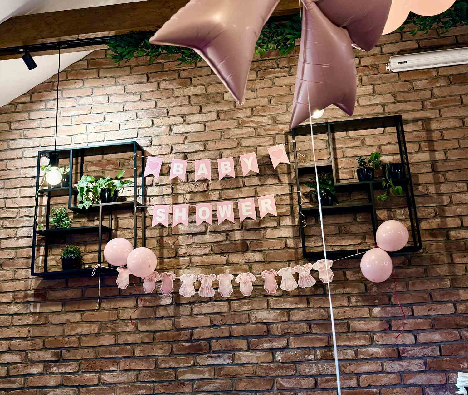 Dekoracje na baby shower w restauracji pod Poznaniem