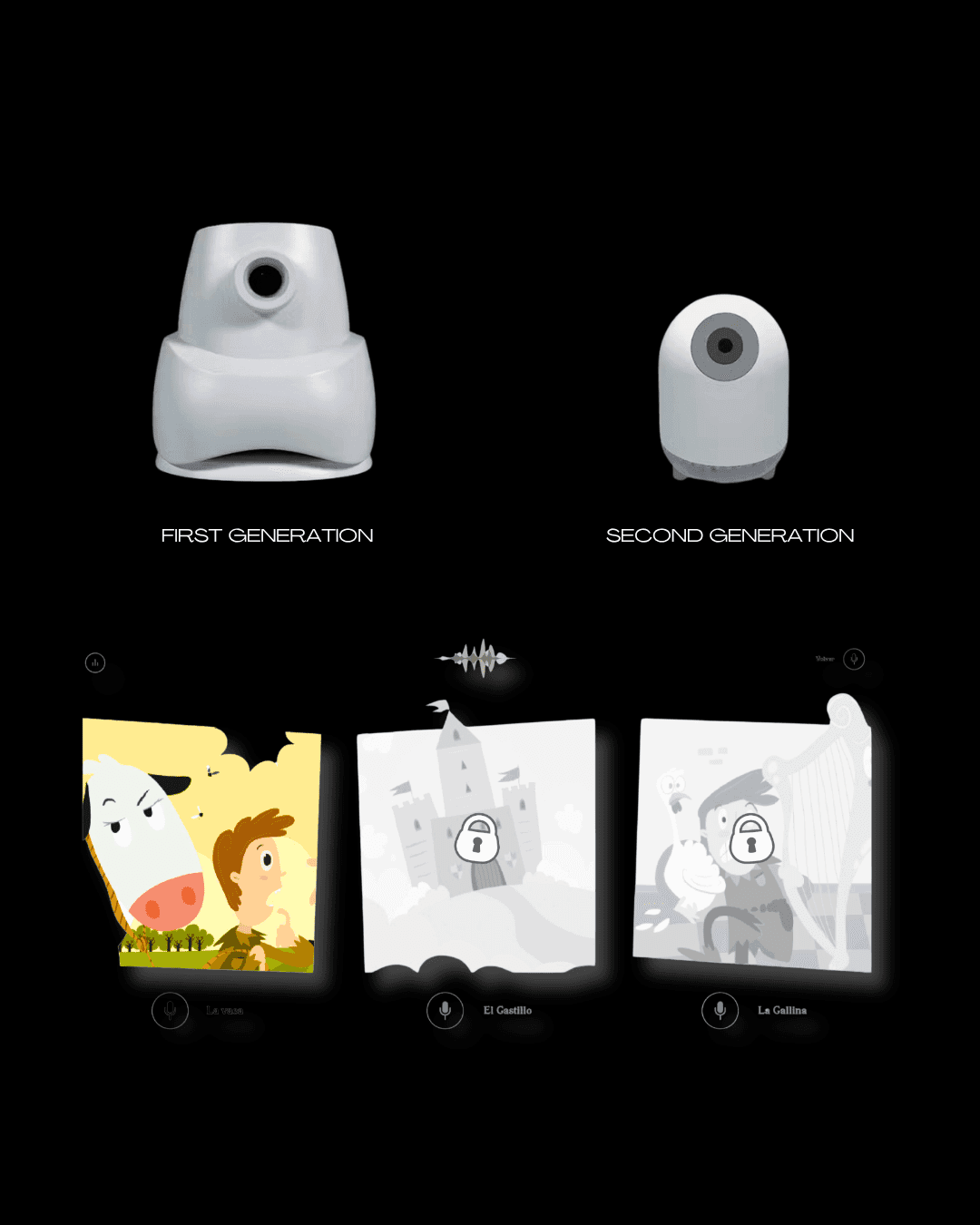 Black smart speaker with "Sandman Lullabies" text, Netflix & partner logos.