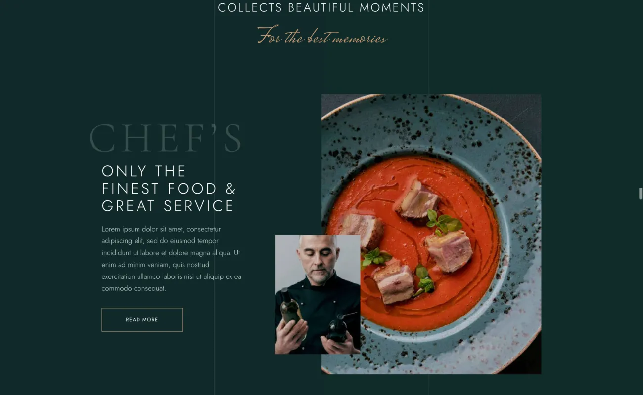 Restaurant Website Design