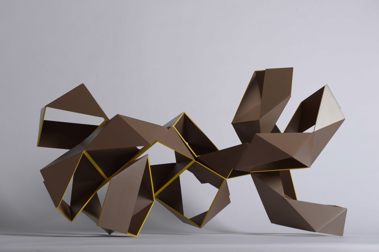 a model wearing modern glasses