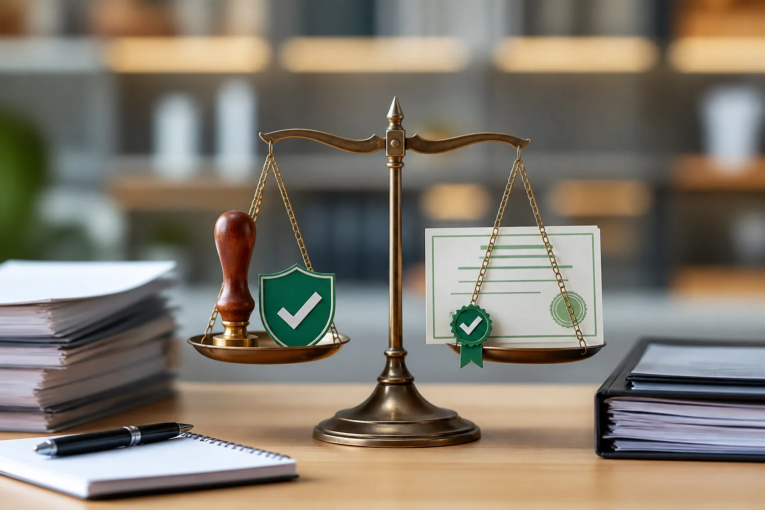 Trade Name Approval vs Business License in Dubai beside a Dubai trade license document and