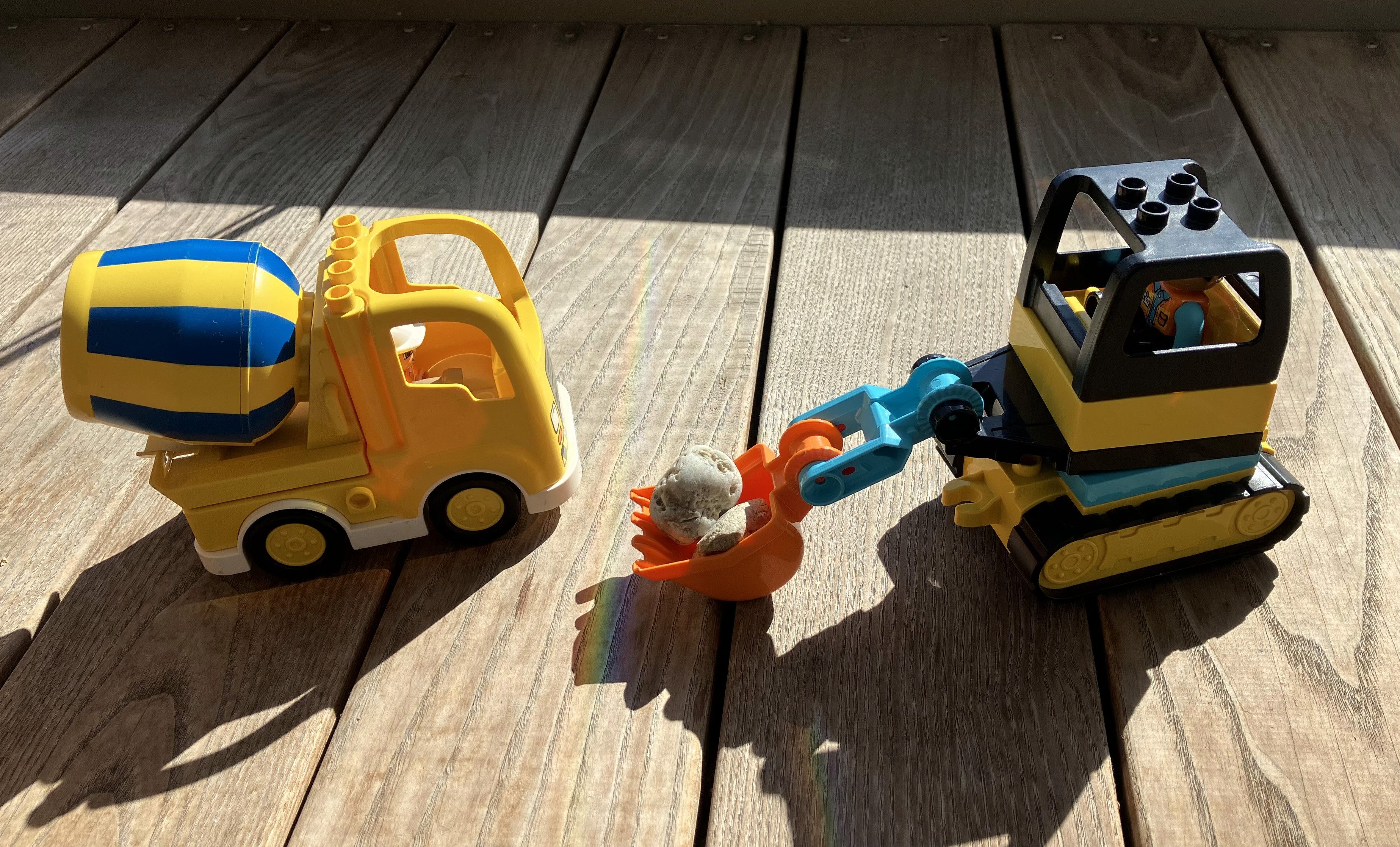 Duplo-Baustellenfahrzeuge