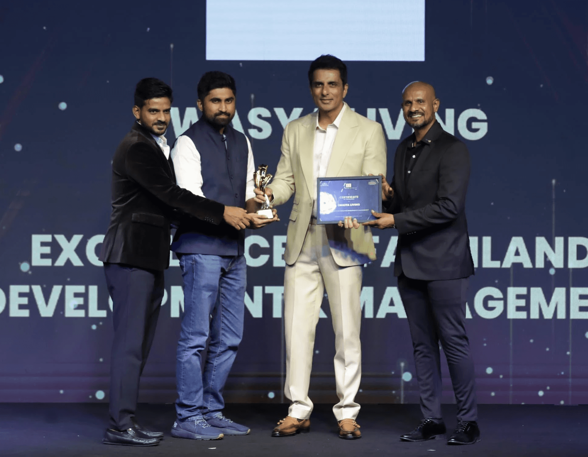 Receiving the Times business award 2024