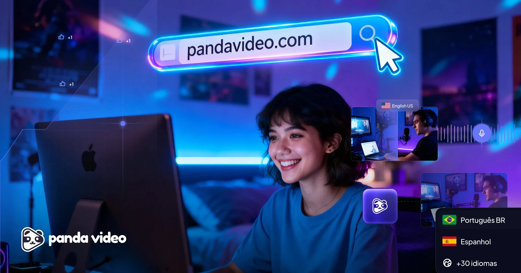 Panda Video — product overview and interface preview