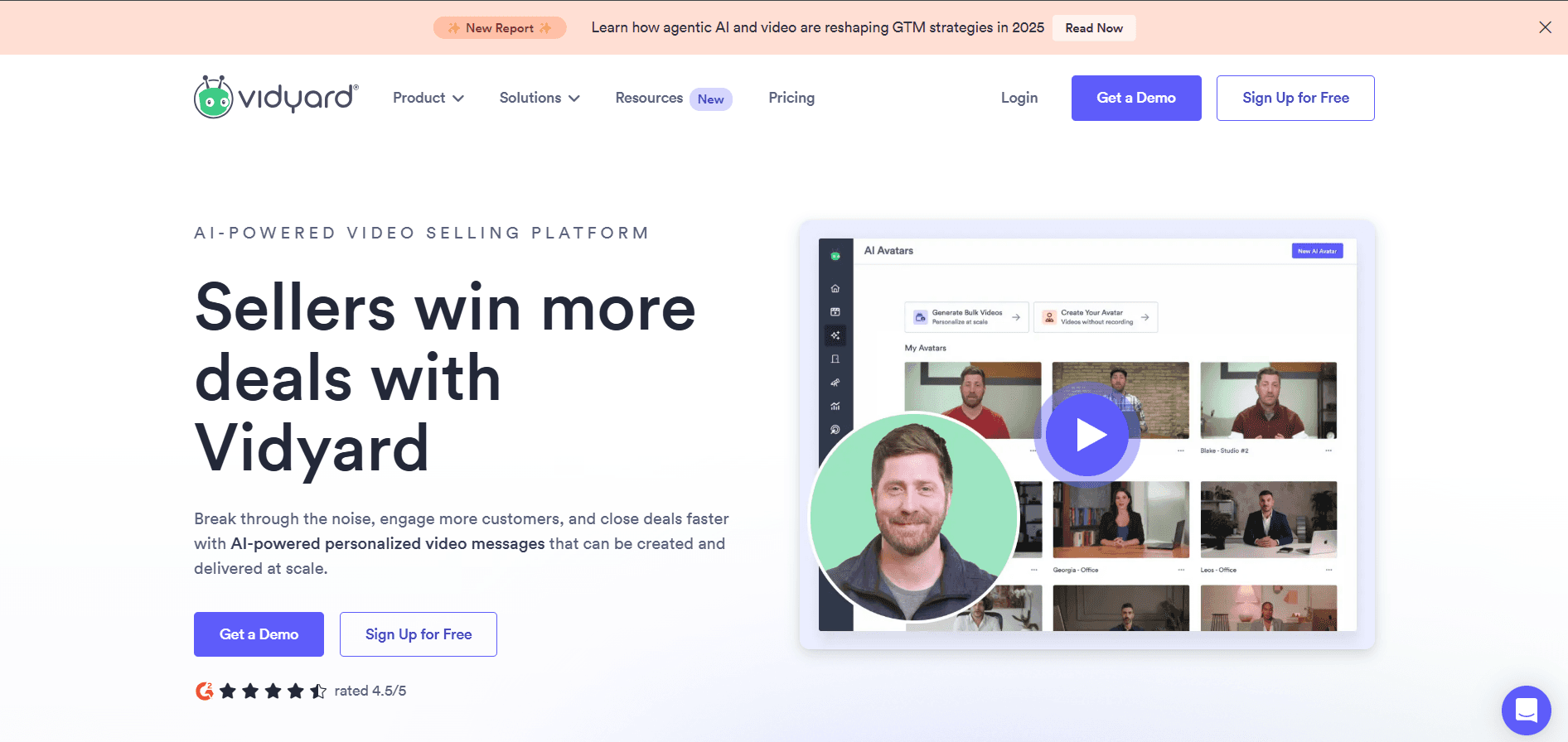 Vidyard- screen studio alternatvie