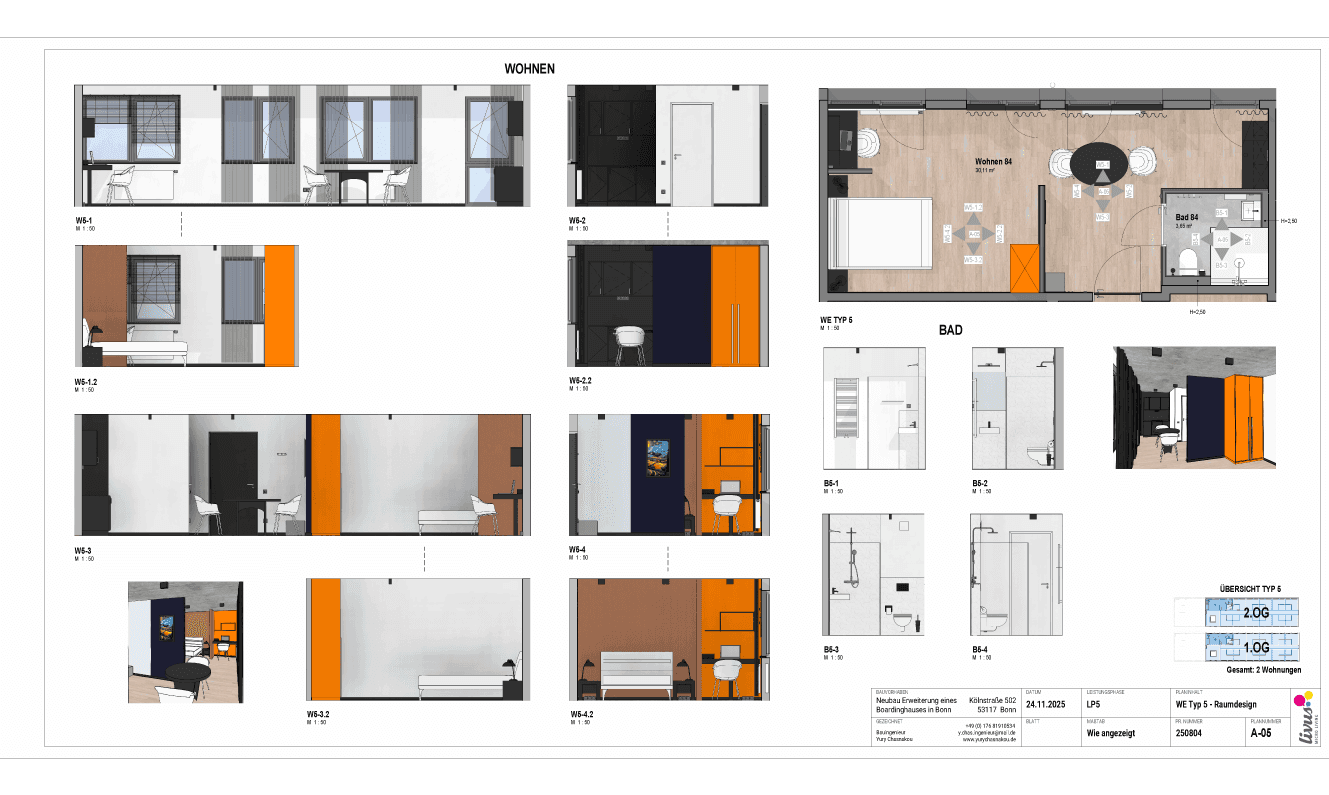 Besonderheiten des Projekts