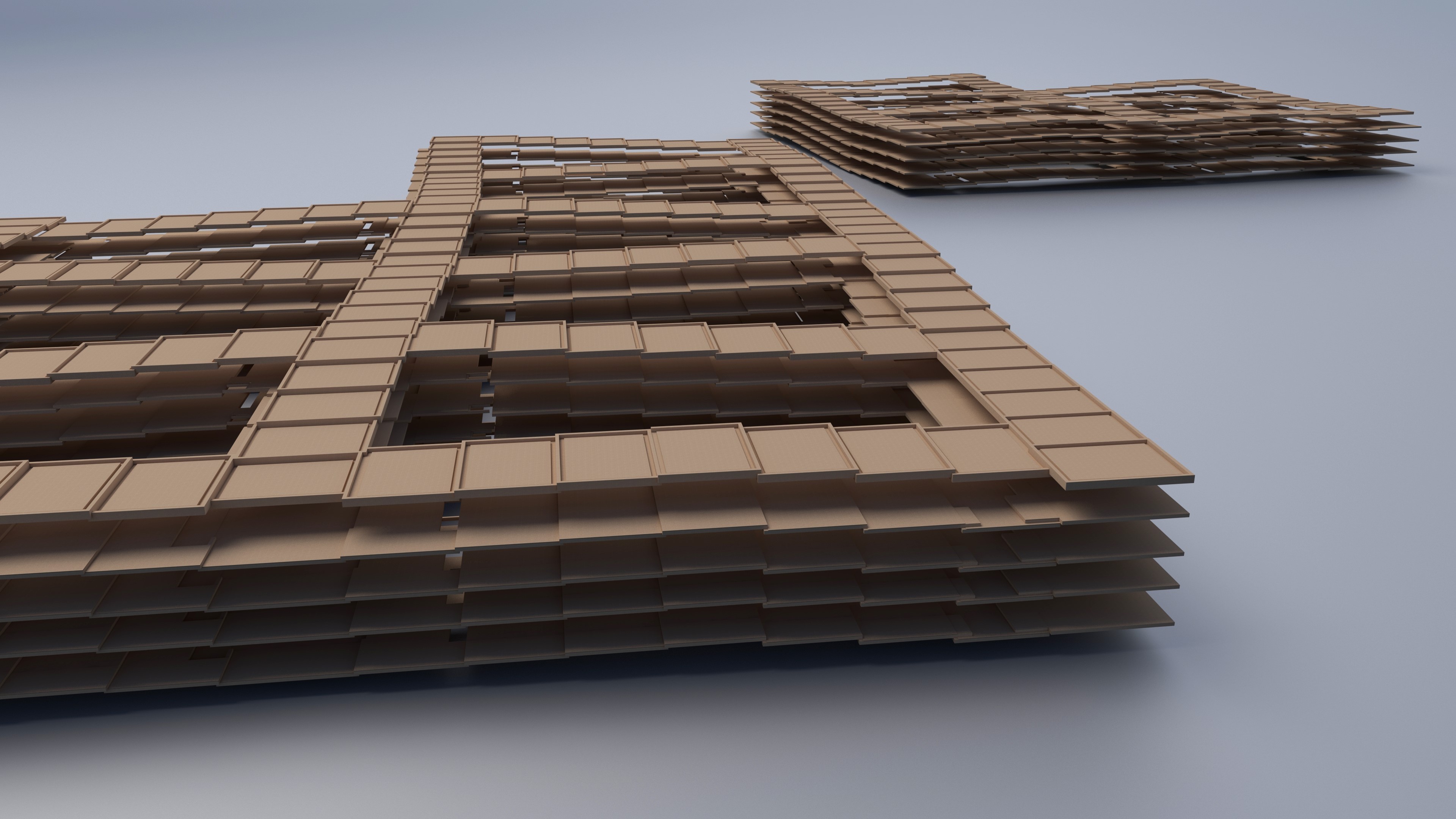 Collective housing Glasgow concept image